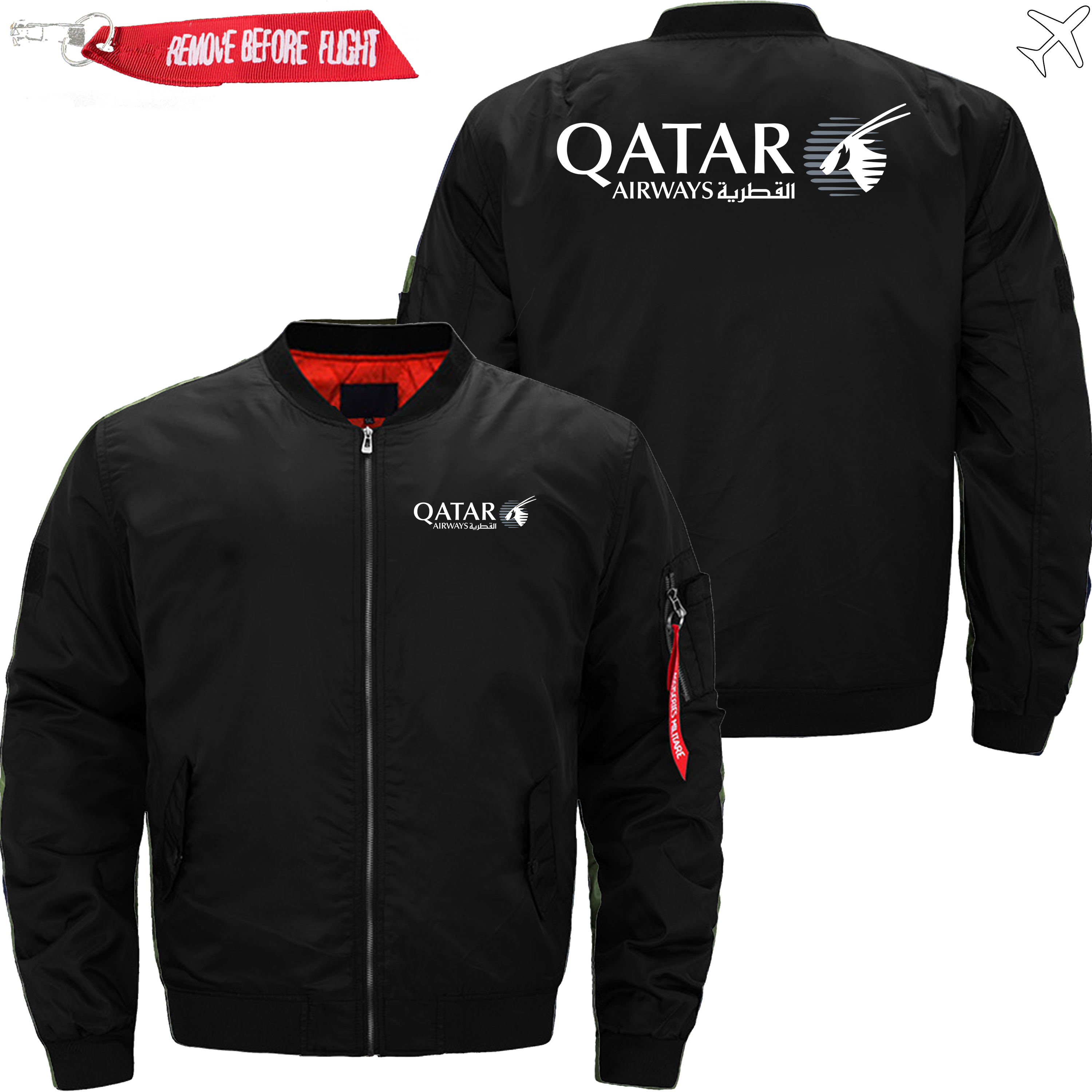 QATAR AIRLINES MA1 JACKET THE AV8R