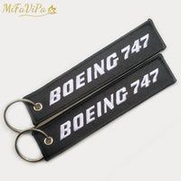 Thumbnail for 1 PC BLACK BOEING 747 KEYCHAIN - PILOTSX