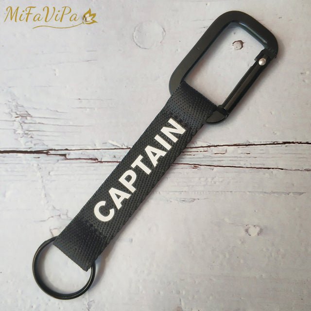 1 PC CAPTAIN PRINT SLEUTELHANGER CHAVEIRO LLAVERO MODA BUGIGANGA TELEFONE - PILOTSX