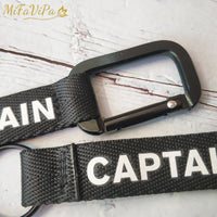 Thumbnail for 1 PC CAPTAIN PRINT SLEUTELHANGER CHAVEIRO LLAVERO MODA BUGIGANGA TELEFONE - PILOTSX