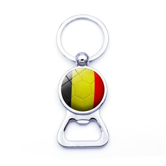 1 PC KEYCHAIN BEER OPENER FOOTBALL SOUVENIR KEY CHAINS - PILOTSX