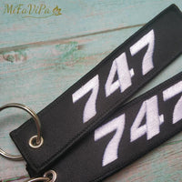 Thumbnail for 1 SET BOEING 777 747 EMBROIDERY KEY CHAIN - PILOTSX