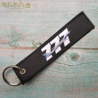 Thumbnail for 1 SET BOEING 777 747 EMBROIDERY KEY CHAIN - PILOTSX