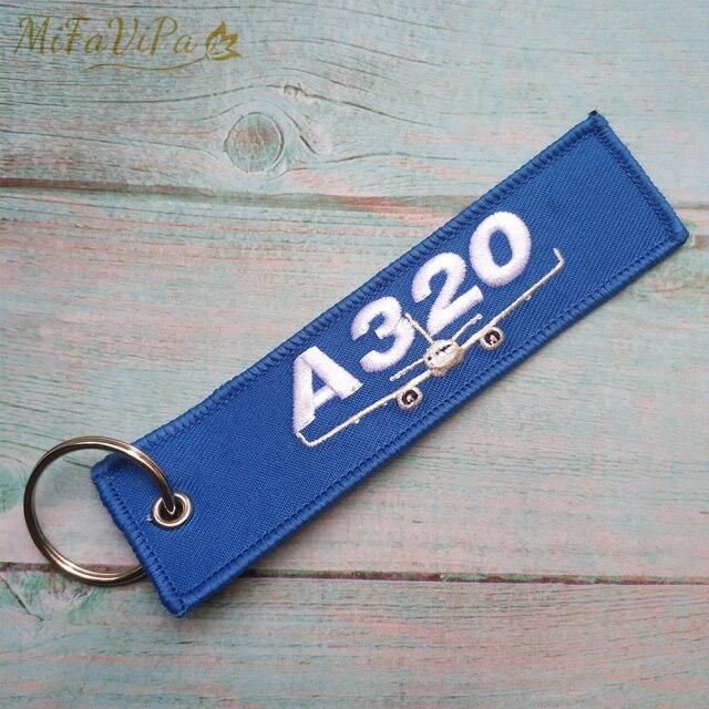 1 SET BOEING 787 747 EMBROIDERY AIRBUS A350 KEY CHAIN - PILOTSX