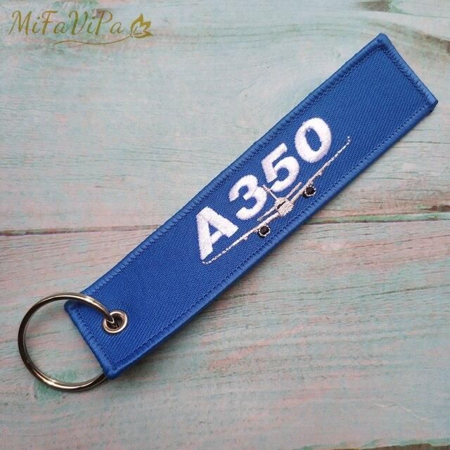 1 SET BOEING 787 747 EMBROIDERY AIRBUS A350 KEY CHAIN - PILOTSX