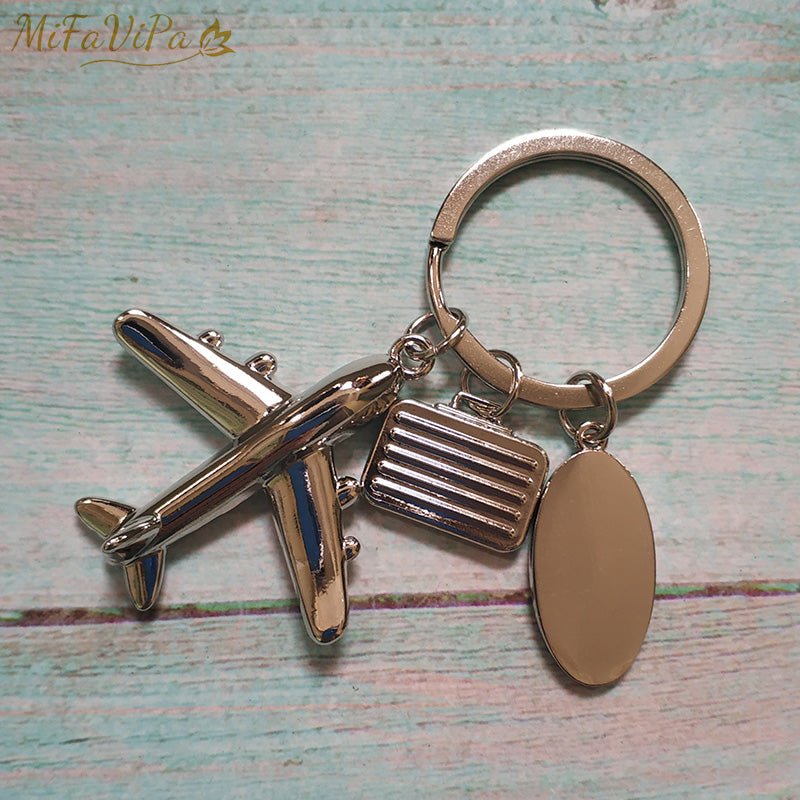 1 SET CESSNA KEYCHAIN CUSTOM GIFTS SOUVENIR AIRCRAFT MODEL PLANE KEY CHAIN - PILOTSX