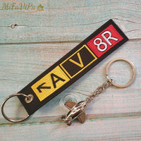 Thumbnail for 1 SET CHRISTMAS GIFT AVIATOR KEYCHAIN AIRCRAFT KEY CHAIN - PILOTSX