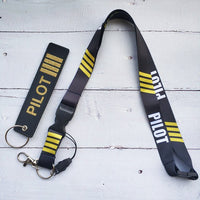 Thumbnail for 1 SET ENGINEER LANYARDS NECK STRAP PHONE KEY CHAIN - PILOTSX