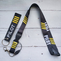 Thumbnail for 1 SET ENGINEER LANYARDS NECK STRAP PHONE KEY CHAIN - PILOTSX