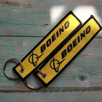 Thumbnail for 10 PCS BOEING KEY CHAINS FLIGHT OPERATION EMBROIDERY KEY CHAIN - PILOTSX