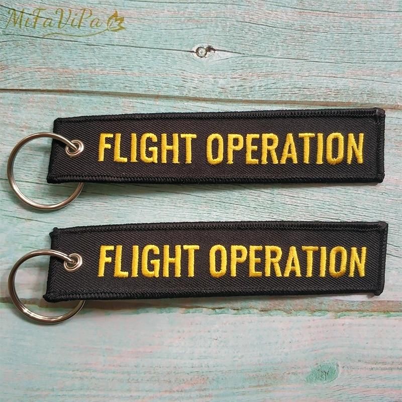 10 PCS BOEING KEY CHAINS FLIGHT OPERATION EMBROIDERY KEY CHAIN - PILOTSX