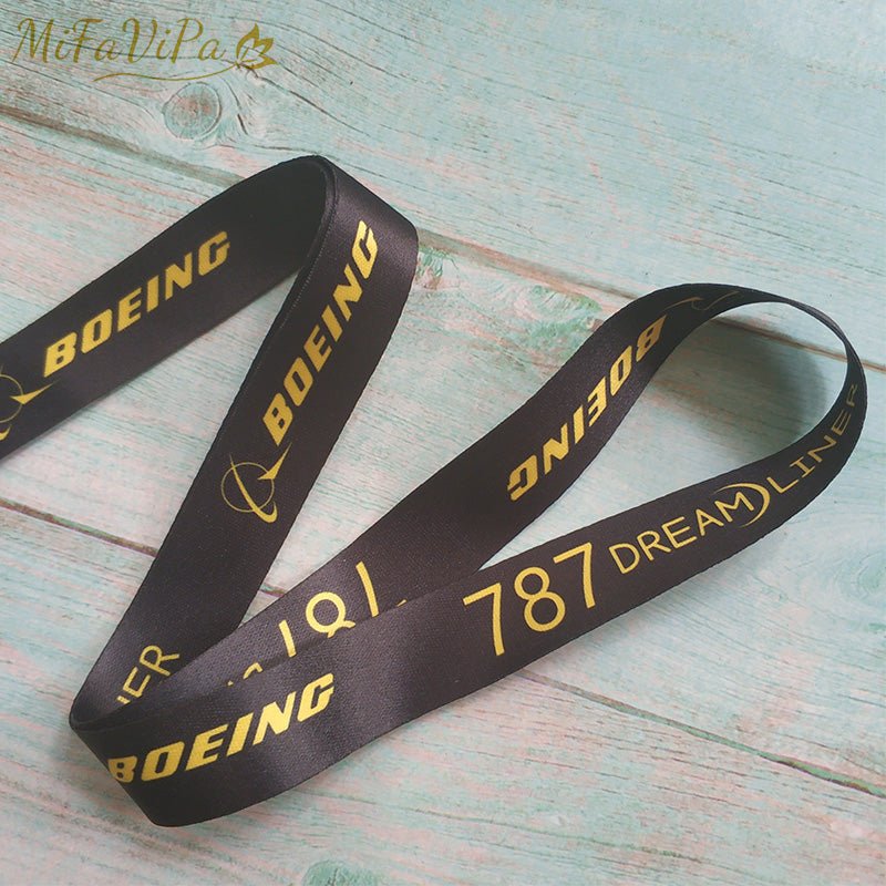 100 PCS FASHION TRINKETS BOEING NECK STRAP CHAVEIRO KEY CHAIN - PILOTSX