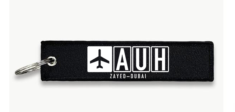 AUH AIRPORT KEY CHAIN