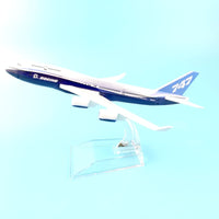 Thumbnail for 16CM ORIGINAL MODEL BOEING 747 BOEING 747 - 400 AIRLINES PLANE MODEL ALLOY METAL DIECAST MODEL AIRPLANE AIRCRAFT AIRWAYS GIFT KIDS TOY - PILOTSX