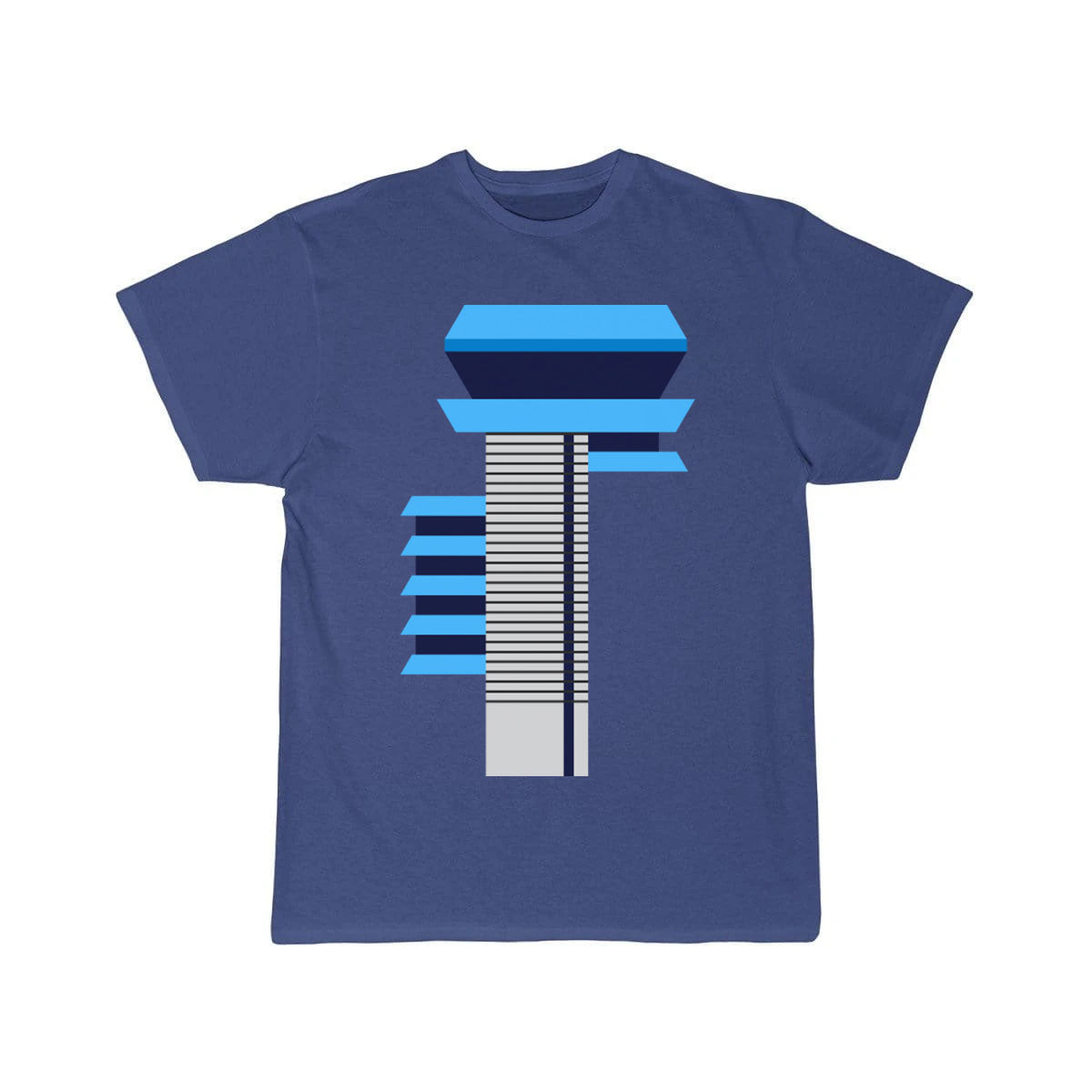 Bucharest Otopeni ATC control tower T-SHIRT THE AV8R