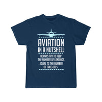 Thumbnail for Aviation In A Nutshell Funny ATC Pilot Gift T-SHIRT THE AV8R
