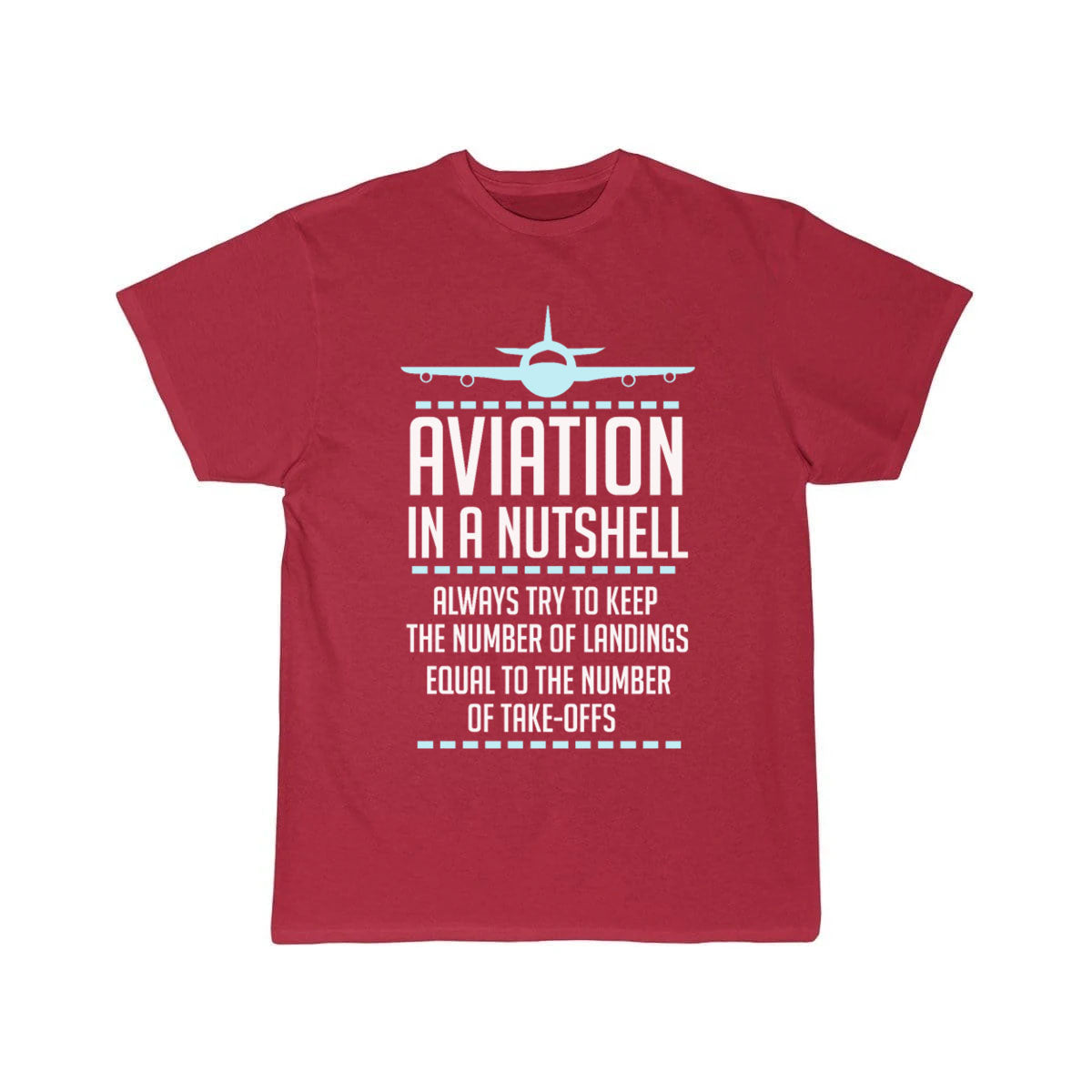 Aviation In A Nutshell Funny ATC Pilot Gift T-SHIRT THE AV8R