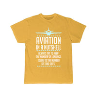 Thumbnail for Aviation In A Nutshell Funny ATC Pilot Gift T-SHIRT THE AV8R