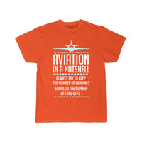Thumbnail for Aviation In A Nutshell Funny ATC Pilot Gift T-SHIRT THE AV8R