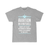 Thumbnail for Aviation In A Nutshell Funny ATC Pilot Gift T-SHIRT THE AV8R