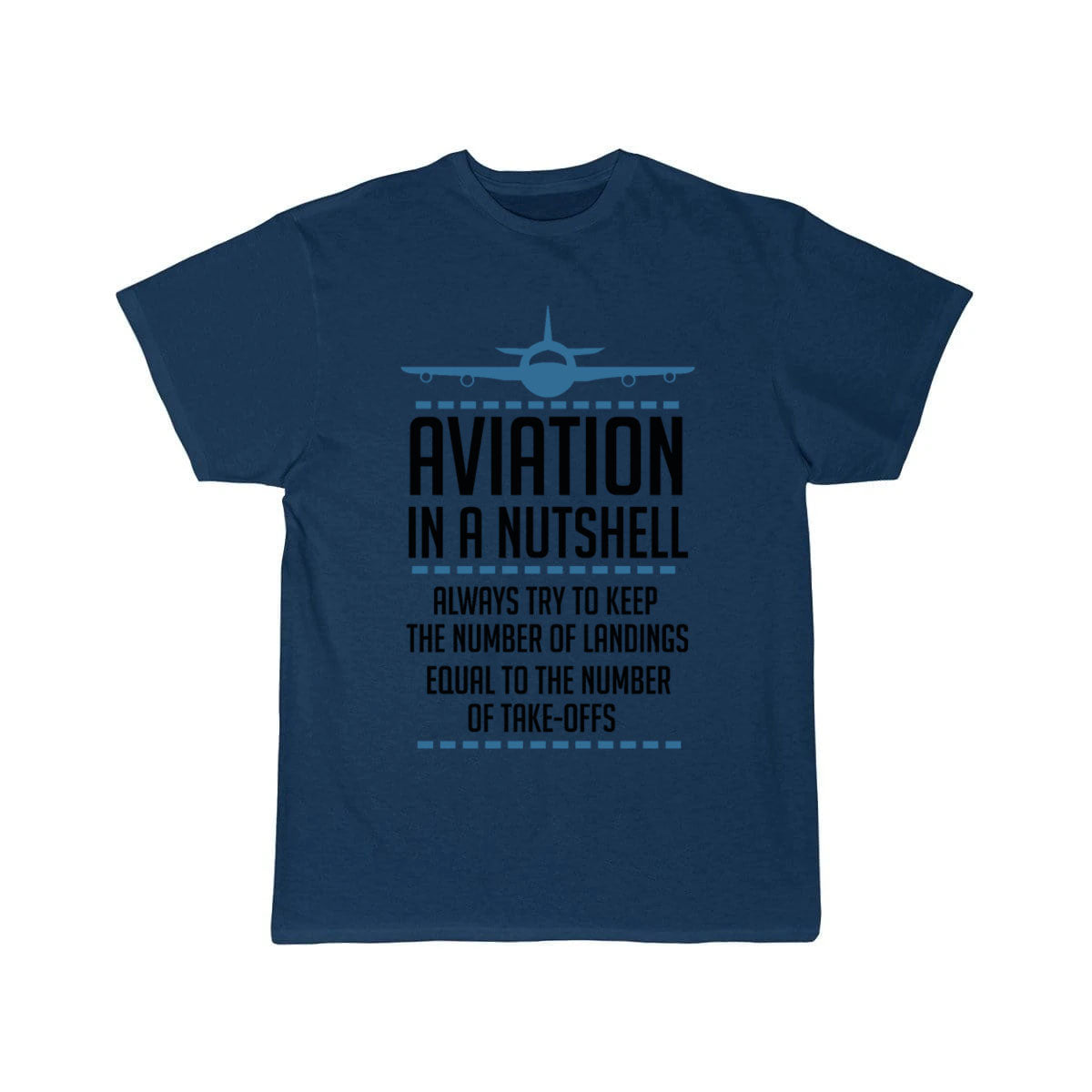 Aviation In A Nutshell Funny ATC Pilot Gift  T-SHIRT THE AV8R