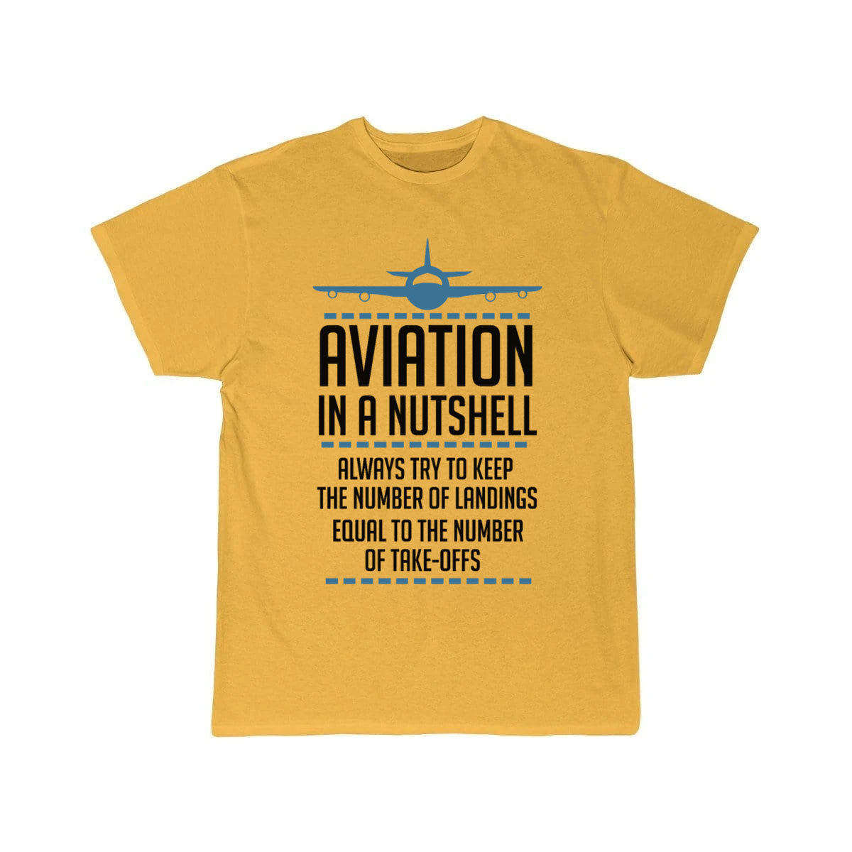 Aviation In A Nutshell Funny ATC Pilot Gift  T-SHIRT THE AV8R