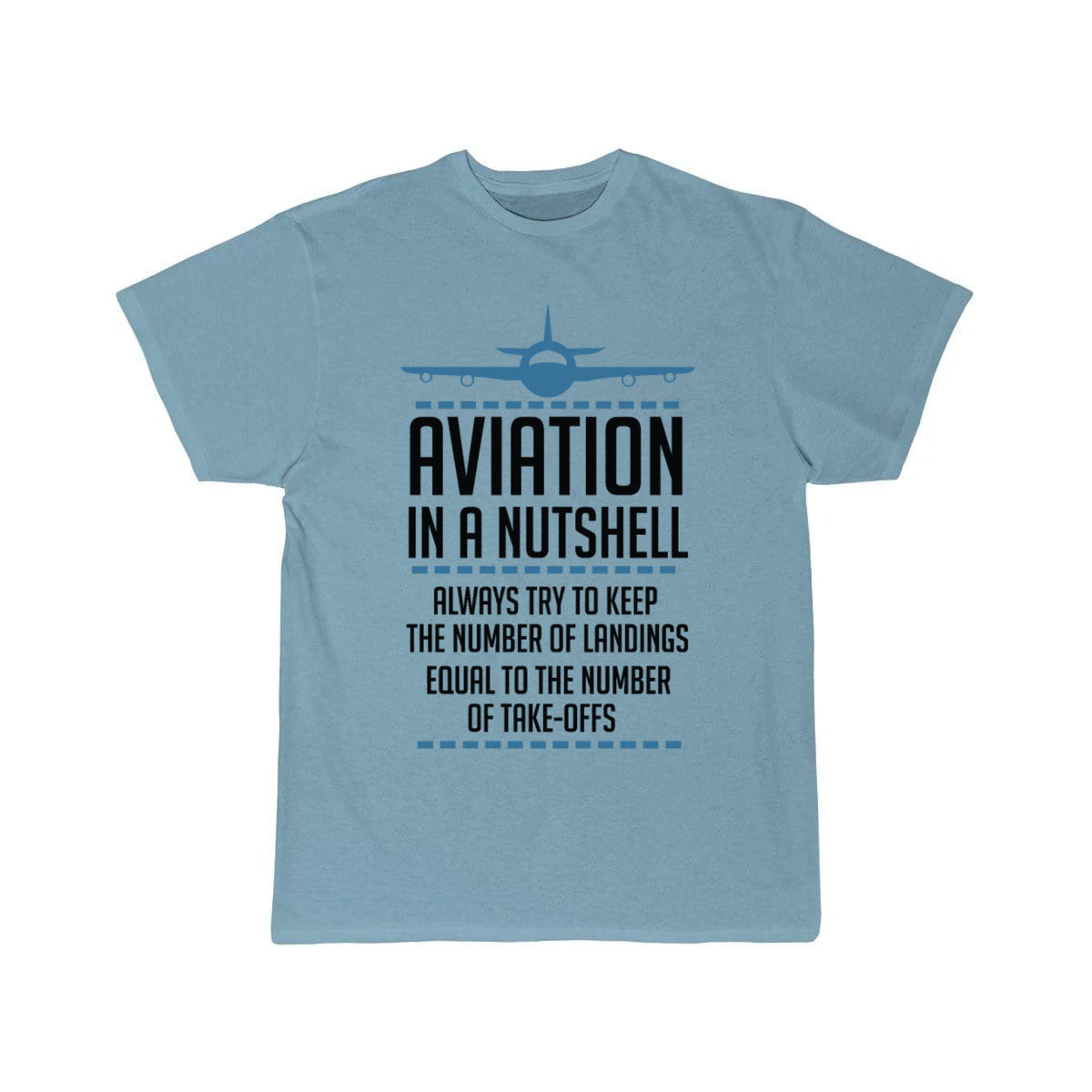 Aviation In A Nutshell Funny ATC Pilot Gift  T-SHIRT THE AV8R
