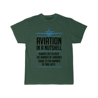 Thumbnail for Aviation In A Nutshell Funny ATC Pilot Gift  T-SHIRT THE AV8R