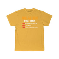 Thumbnail for Aviation Cheat Codes - Funny For Pilots And Atc T-SHIRT THE AV8R