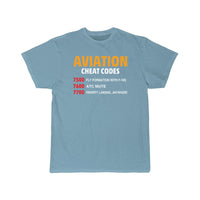 Thumbnail for Aviation Cheat Codes - Funny For Pilots And Atc T-SHIRT THE AV8R