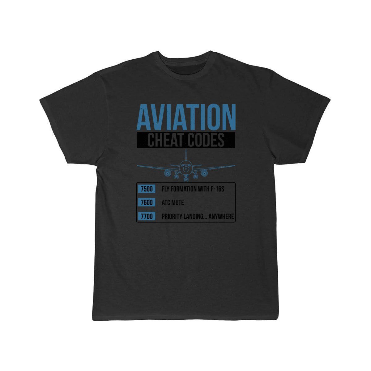Aviation Cheat Codes - Funny For Pilots And Atc T-SHIRT THE AV8R