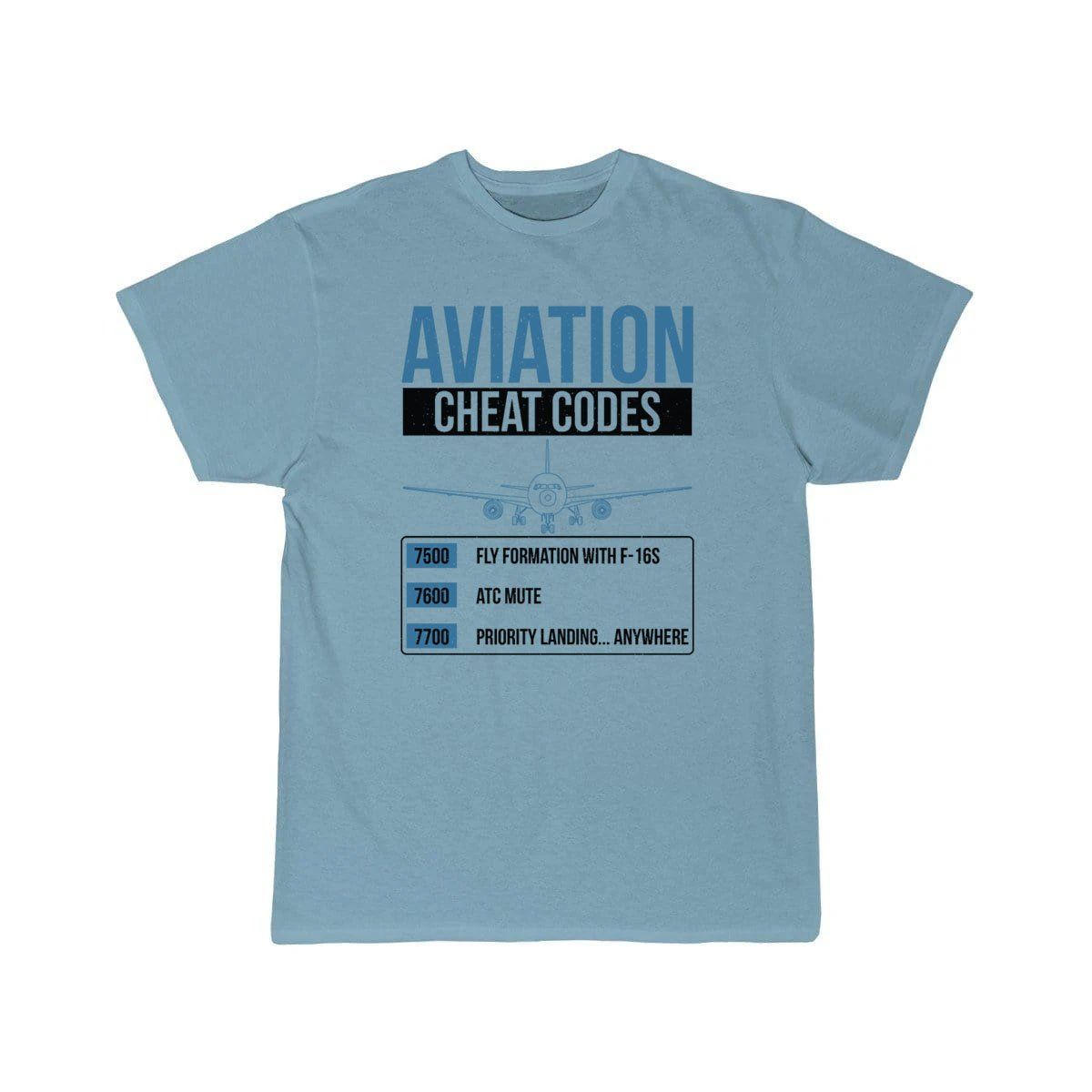 Aviation Cheat Codes - Funny For Pilots And Atc T-SHIRT THE AV8R