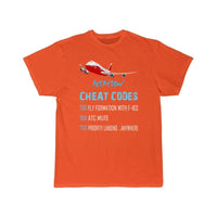 Thumbnail for Aviation Cheat Codes 7500 7600 7700 T-SHIRT THE AV8R