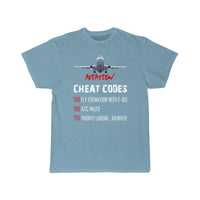 Thumbnail for Aviation Cheat Codes 7500 7600 7700 T-SHIRT THE AV8R