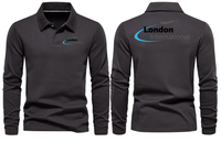 Thumbnail for LONDON AIRPORT LONG SLEEVE  POLO