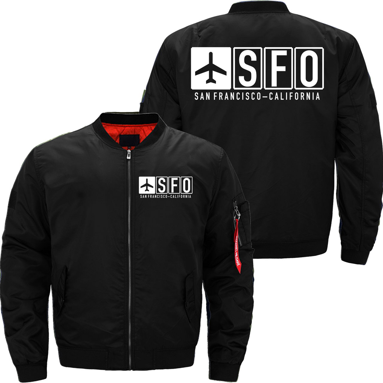SFO AIRPOART MA1 JACKET