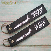 Thumbnail for 2 PC BOEING 747 FASHION TRINKET KEYCHAIN PHONE STRAP AVIATION RED KEY CHAINS - PILOTSX