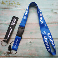 Thumbnail for 2 PCS AIRBUS A320 SLEUTELHANGE CESSNA KEYCHAIN AIRBUS NECK STRAP - PILOTSX