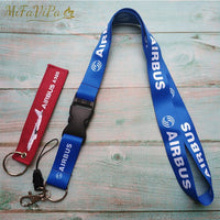 Thumbnail for 2 PCS AIRBUS A320 SLEUTELHANGE CESSNA KEYCHAIN AIRBUS NECK STRAP - PILOTSX