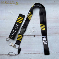 Thumbnail for 2 PCS BOEING 737 SLEUTELHANGE KEYCHAIN CESSNA NECK STRAP - PILOTSX