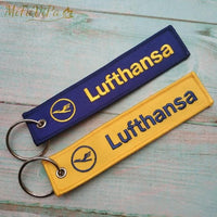 Thumbnail for 2 PCS LUFTHANSA EMBROIDERY KEY CHAIN - PILOTSX