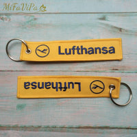 Thumbnail for 2 PCS LUFTHANSA EMBROIDERY KEY CHAIN - PILOTSX