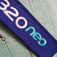 Thumbnail for 2 PCS ROYAL BRUNEI A320 EMBROIDERY KEY CHAIN - PILOTSX