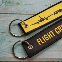 Thumbnail for 2 PCS/LOT BOEING A320 EMBROIDERY KEY CHAINS - PILOTSX