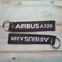 Thumbnail for 20 PCS AIRBUS A320 EMBROIDERY KEY CHAIN - PILOTSX