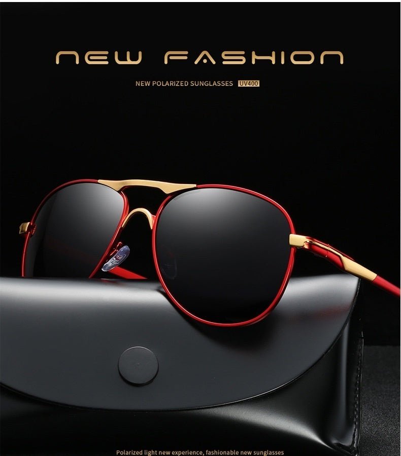 2021 NEW POLARIZED SUNGLASSES MEN WOMEN PILOT VINTAGE SUNGLASSES - PILOTSX