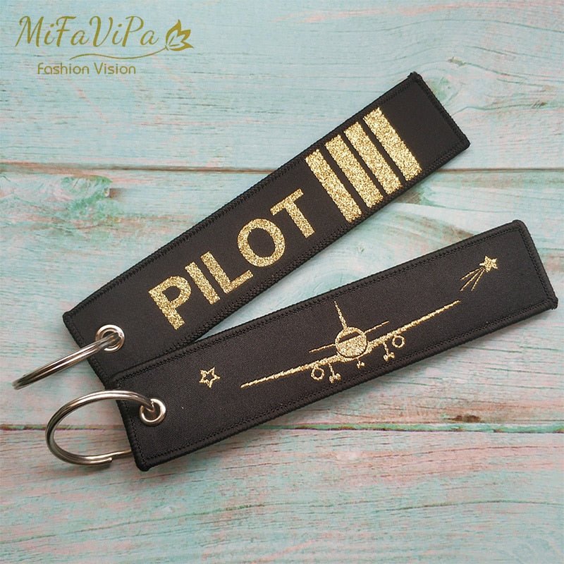 3 PCS FASHION TRINKET PILOT KEY CHAIN - PILOTSX