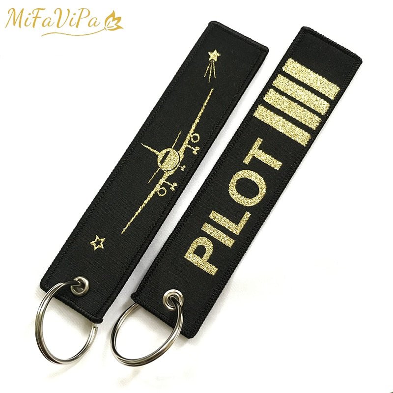 3 PCS FASHION TRINKET PILOT KEY CHAIN - PILOTSX