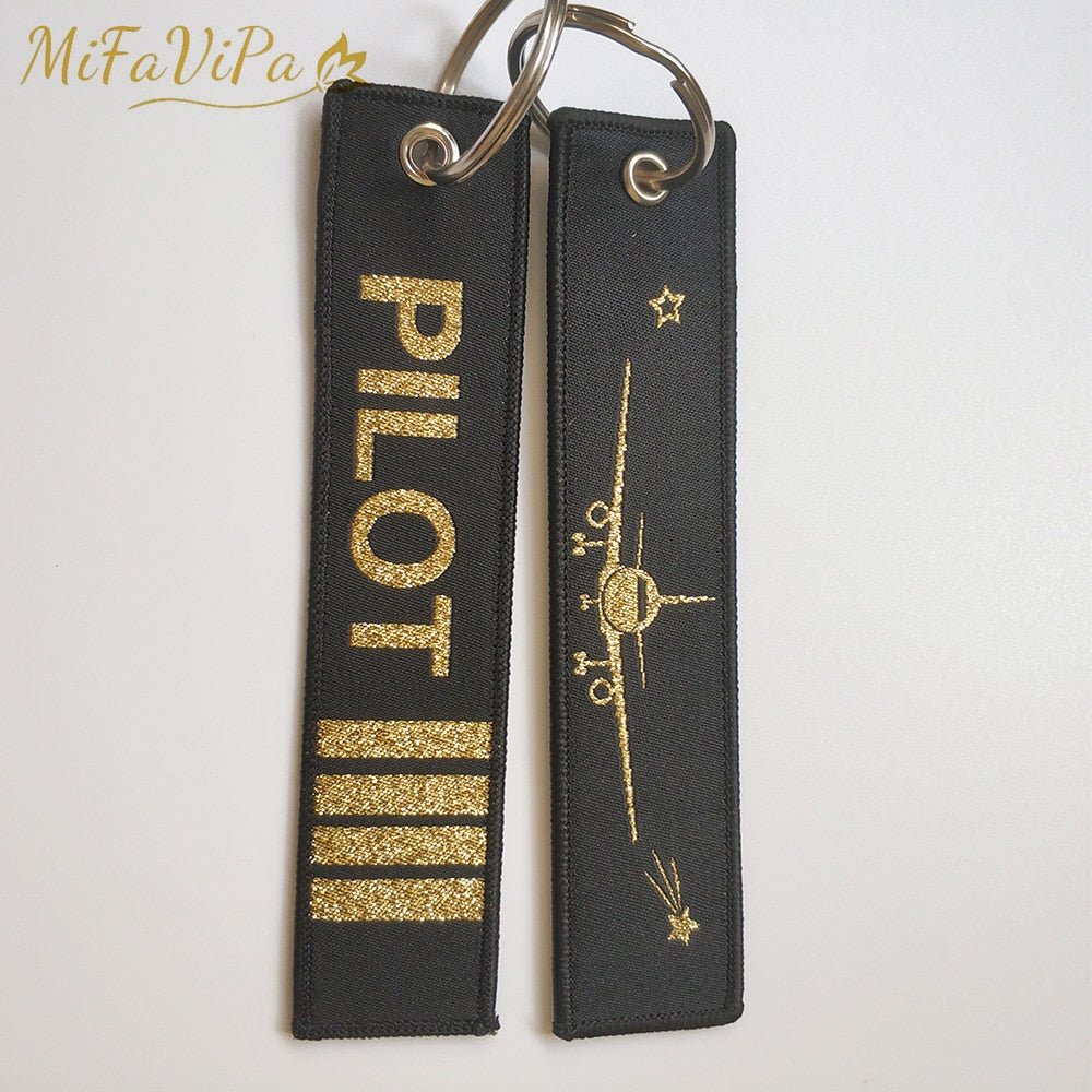 3 PCS FASHION TRINKET PILOT KEY CHAIN - PILOTSX