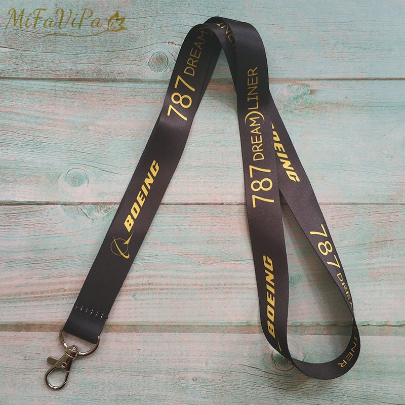 3 PCS FASHION TRINKETS BOEING NECK STRAP - PILOTSX